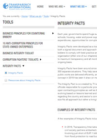 TI Defence Integrity Pacts